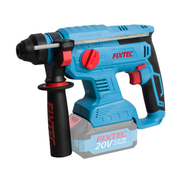 FIXTEC Bare Tool 20V Cordless Brushless Rotary Hammer Power Drill